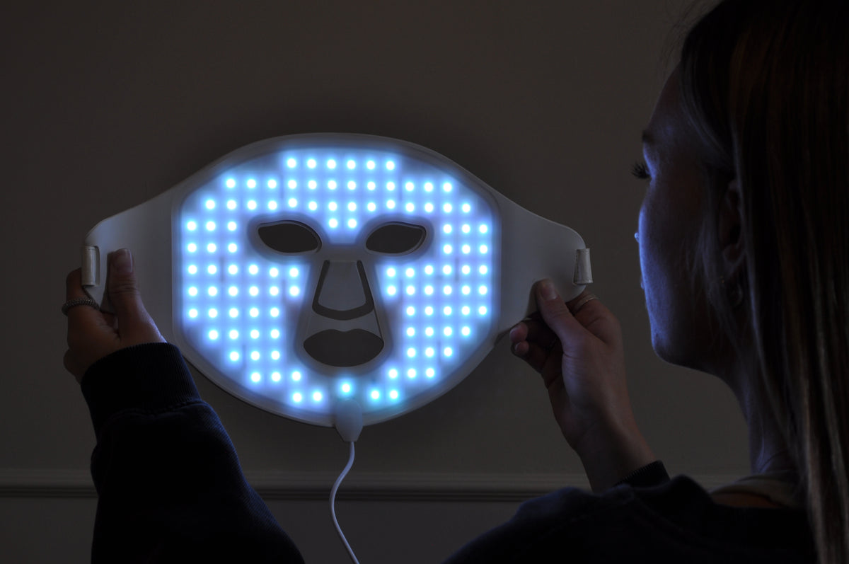 Lynx LED-maske med hvidt lys