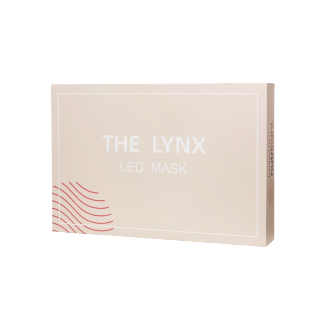 The Lynx LED-mask i sin förpackning