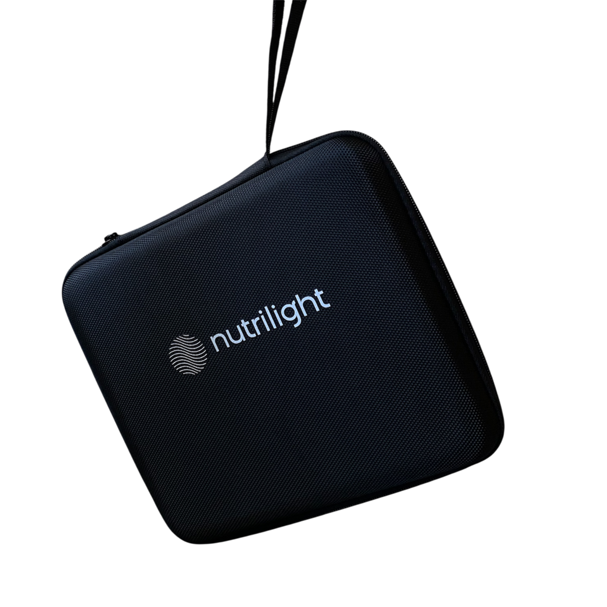 Den lukkede opbevaringsboks til The Robin Gen 2 med Nutrilights logo